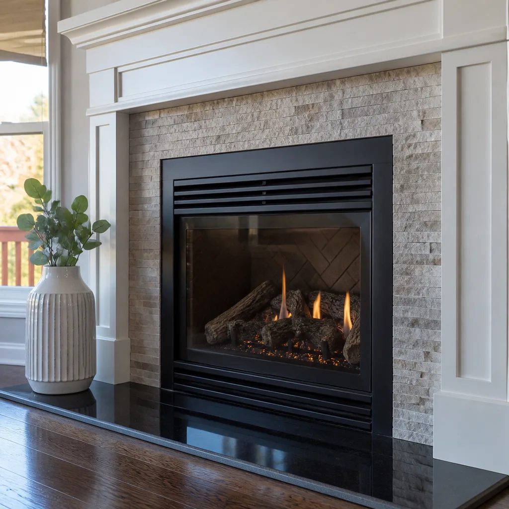 Gas fireplace service