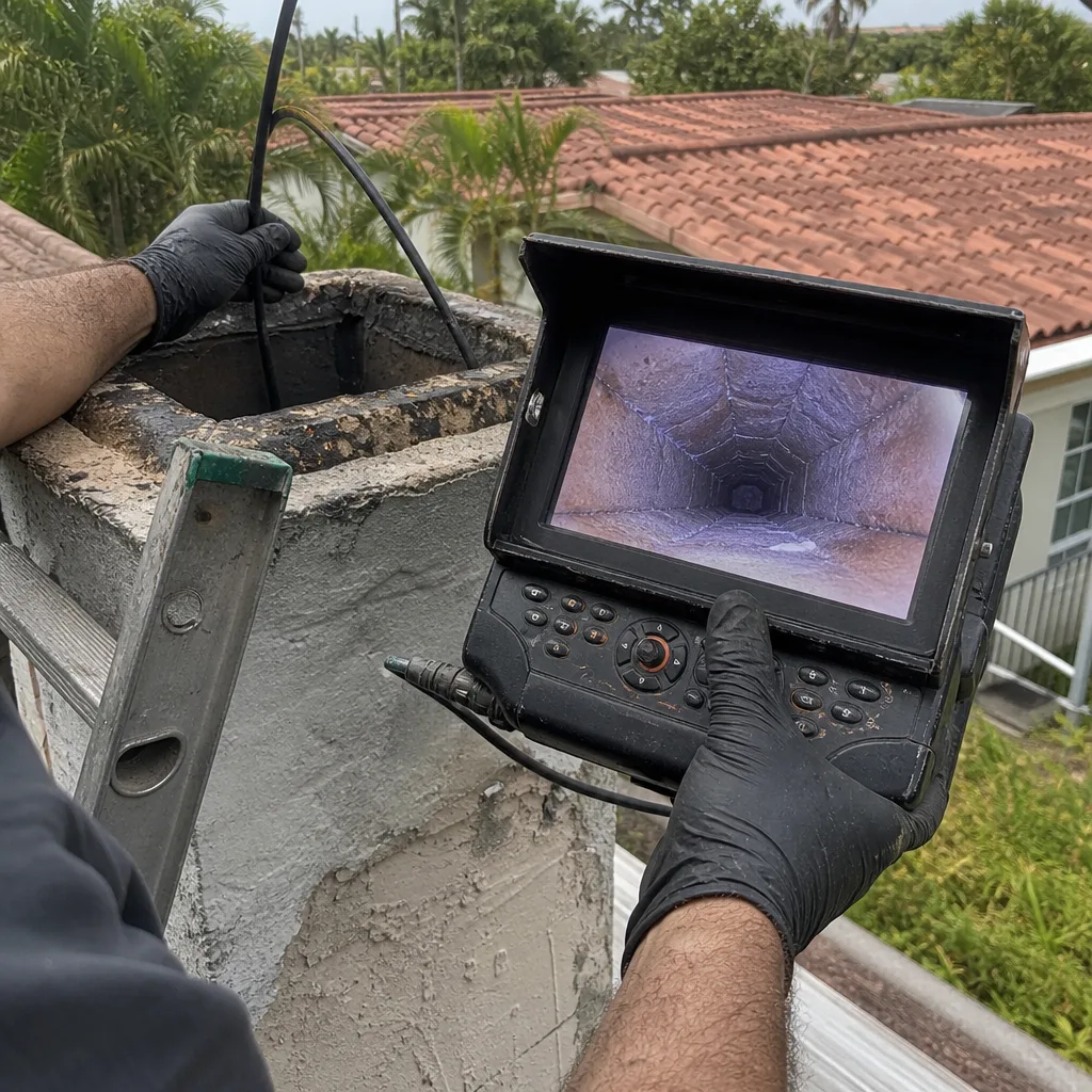 Chimney Inspection in Pinecrest